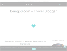 Tablet Screenshot of being30.com